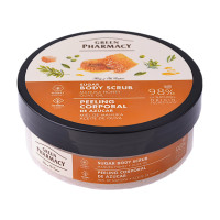 Sugar Body Scrub "Manuka Honey & Olive Oil", Green Pharmacy 200 ml