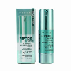 Needle Shot Micro-Needle Facial Serum – PEPTIDE BOOSTER (Restoration, Firming, and Contouring) / Vitex, 30ml