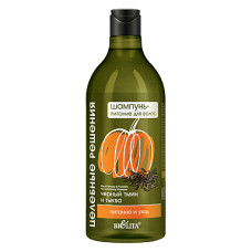 Healing solutions Shampoo-nourishing hair "Black cumin and pumpkin" / Belita 750ml