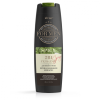 2-in-1 Spicy Hemp and Cypress Hair and Body Shower Gel