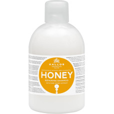 Restorative shampoo with natural honey extract / Kallos Cosmetics, 1000ml