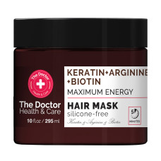 The Doctor. Hair mask with keratin arginine biotin Maximum energy, 295 ml