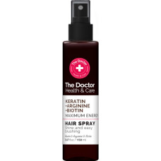 The Doctor. Hair Spray with Keratin Arginine Biotin Maximum Energy, 150 ml