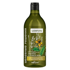 Healing solutions Shampoo for damaged and split ends "St. John's wort and horsetail" / Belita 750ml