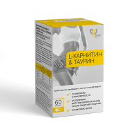 L-Carnitine & Taurine Slim / fat burner / Pharm Group, 60 tablets