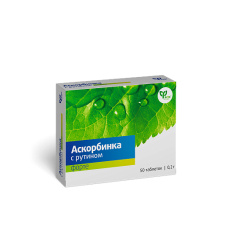 Ascorbic acid with rutin forte / Pharm Group, 50 tablets Ascorbic acid with rutin forte / Pharm Group, 50 tablets