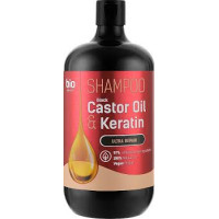Black Castor Oil & Keratin Shampoo, Bio Naturell / Elfa Pharm  355ml