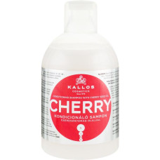 Shampoo-conditioner for dry and damaged hair with cherry kernel oil / Kallos Cosmetics, 1000ml