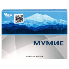PURIFIED MUMIO PHARMGROUP 30 tablets of 200 mg