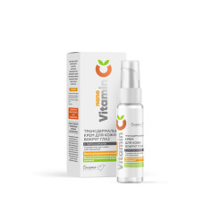 Transdermal cream for the skin around the eyes with liposomes nanoVitamin C / Belita-M series, 30 g Transdermal cream for the skin around the eyes with liposomes nanoVitamin C / Belita-M series, 30 g