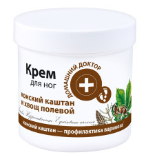 Foot cream Horse chestnut and horsetail, 250 ml / Home doctor